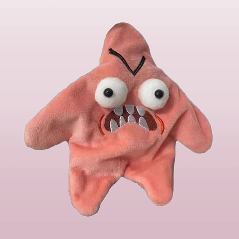 Angry Patrick Plush Toy